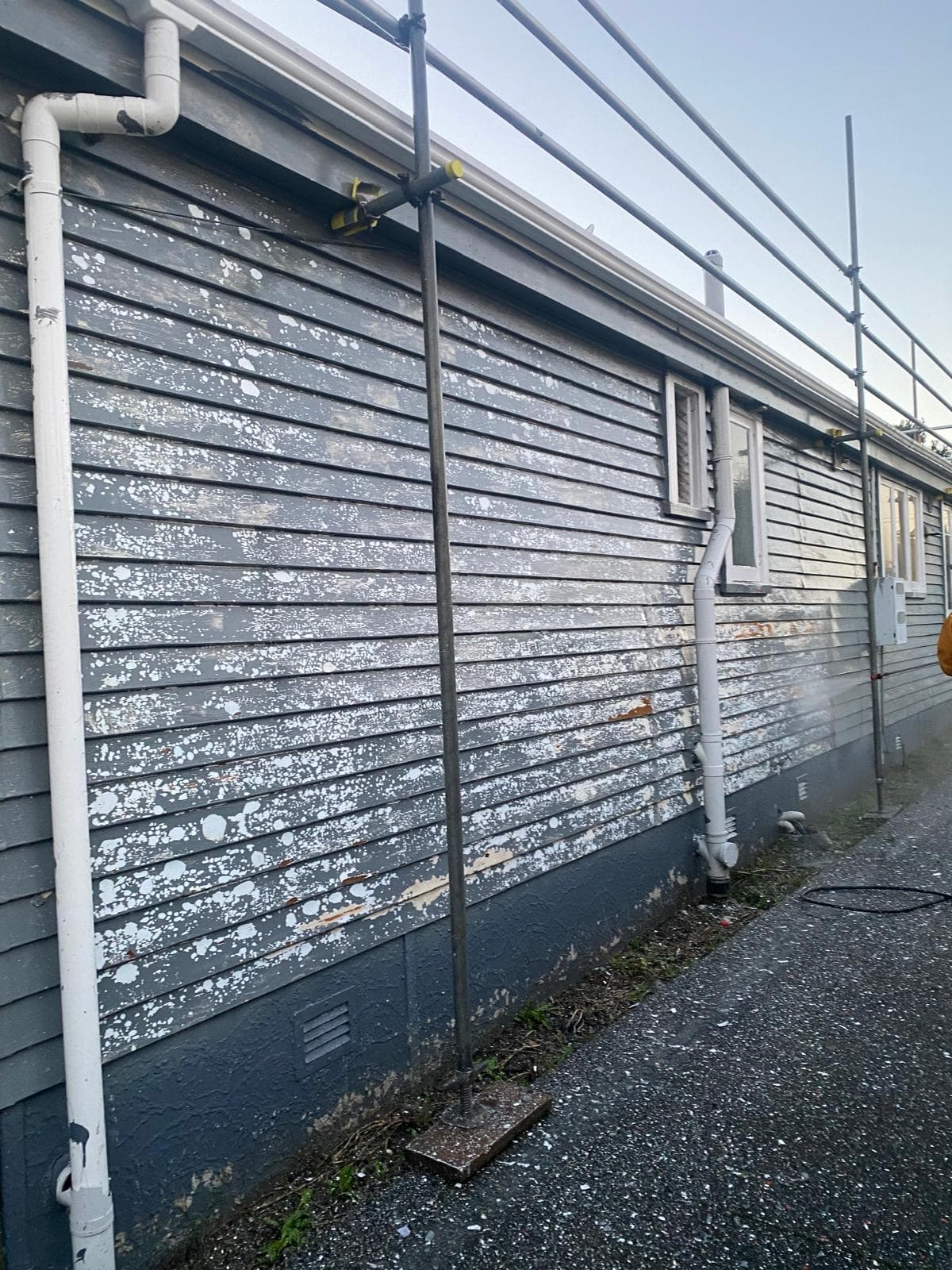 Commercial entrance — professional finish
